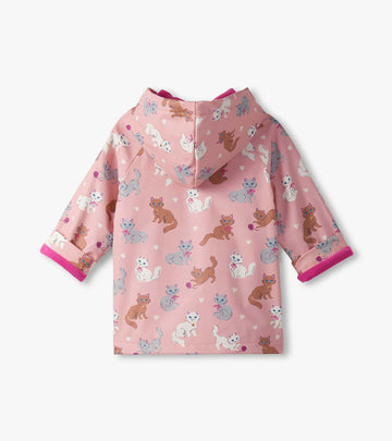 Hatley Little Kitties Snap Raincoat